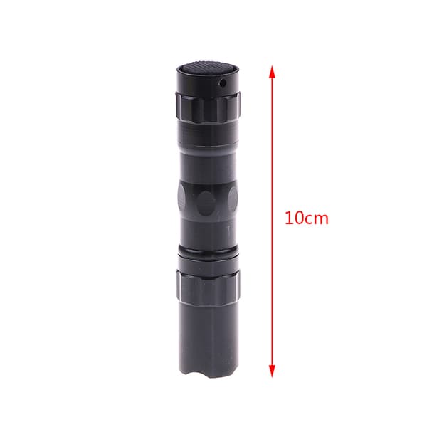 Mini vanntett LED lommelykt superlys batteri one size