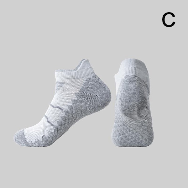 Sport Strumpor Löpning Basket Fotboll Cykling Tennis Ski Bre grey
