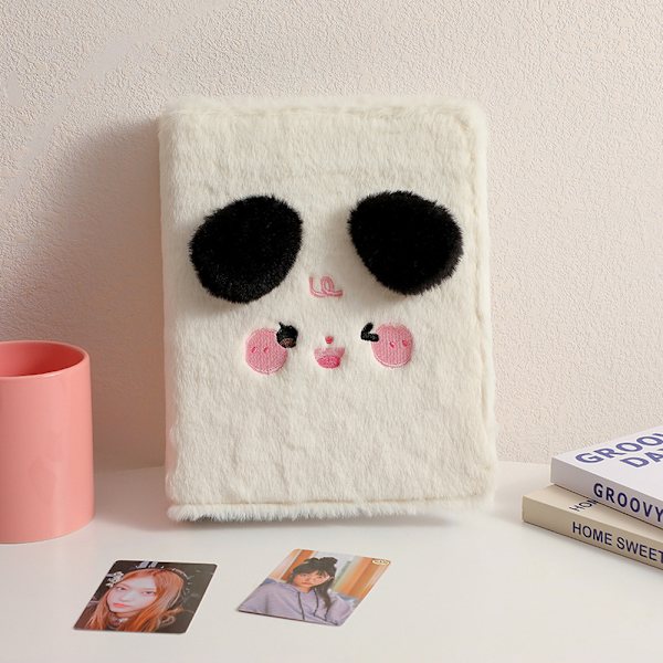A5 Binder Photocard Holder Kawaii Plush Photo Album Kpop Idol P Only cover-S4