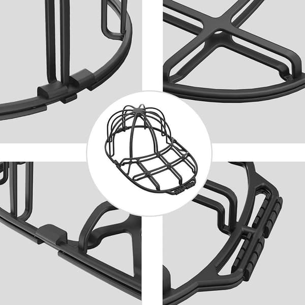 Baseball cap skive hætte deformation beskyttelse cap skive hætte s Black