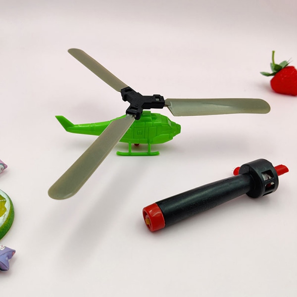 Draglinje Helikopter Fluga Dragsko Litet plan utomhusspel Till One Size