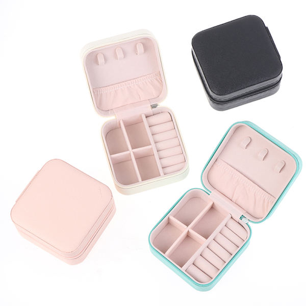 Smyckesorganisator Display Organizer Case smyckeskrin Lea Pink