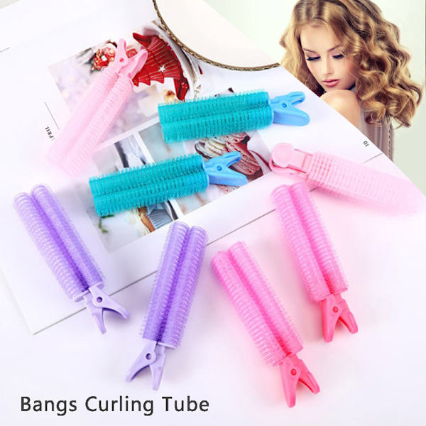 Hårrod Fluffy Clip Lazy Perm Air Bangs N1