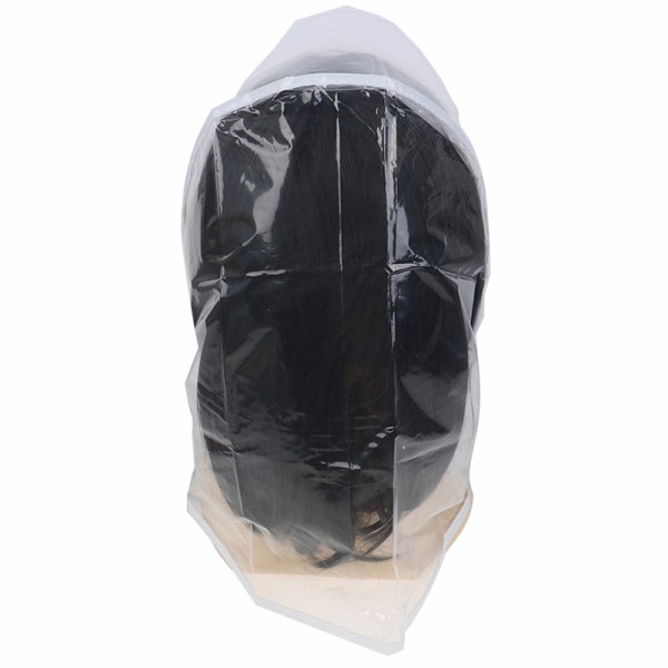 1 stk. Beskytt frisyre regnhatt i plastikkhette for kvinner og La One Size
