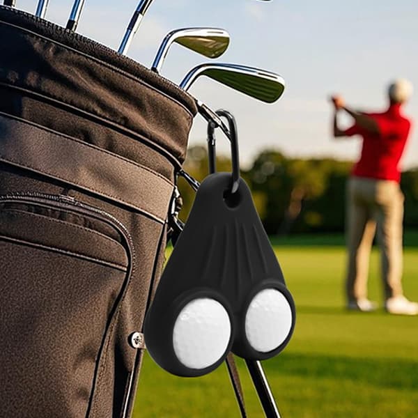 Golfbold Testikelpose Holder Silikone Golfbold Holder Pose F A1