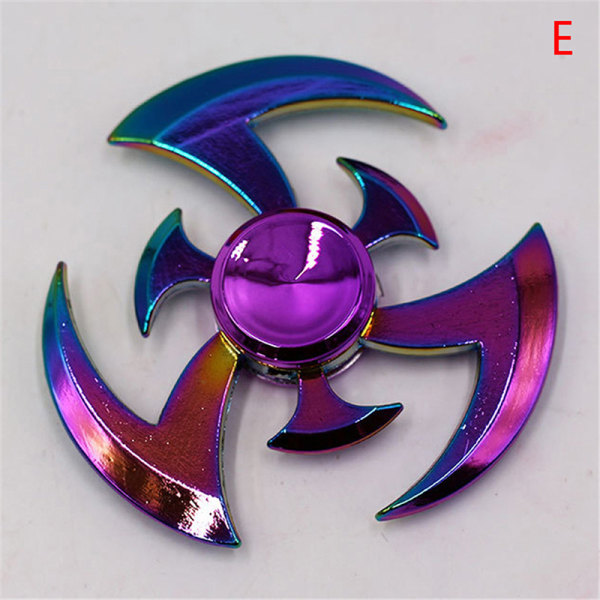 Rainbow Metal Finger Spinner R118 Bearing Spinner Toy Adult Toy E