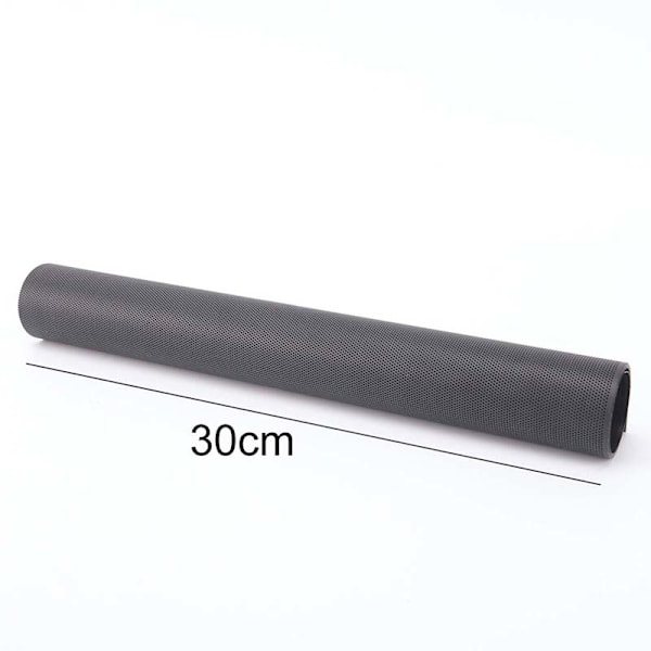 DIY 30x100cm Mesh PVC PC case Fläktkylare Svart Dust Fi 1m