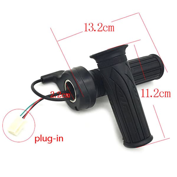 Twist Throttle 12V-72V akselerator for elsykkel/e-sykkel/ one size