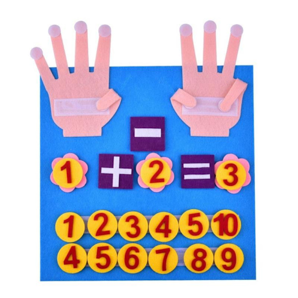 Kid Montessori Lelut Huopa Sormi Numerot Matematiikka Lasten laskenta