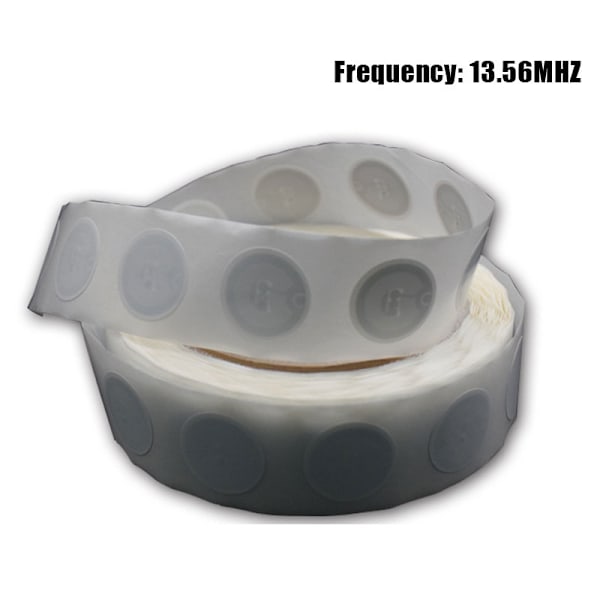 13.56mhz UID vaihdettava S50 1K NFC Tarra Wet Inlay NFC tag Se 100PCS