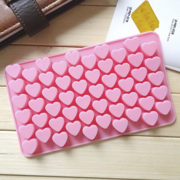 Silikoneform Love Heart Chokolade Cookies Bageform Ice Cub