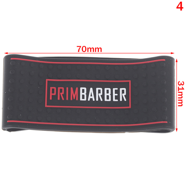 1 Stk Non Slip Barber Clipper Grip Bands Sleeve Hair Clipper Hold Black 70*31mm