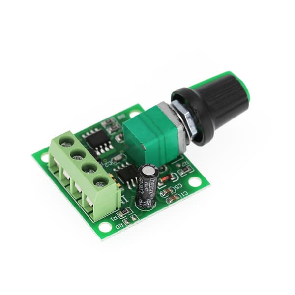 1,8V 3V 5V 6V 12V 2A PWM DC Motorhastighetskontroller Governor Swi One Size
