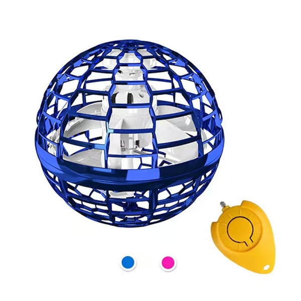 Flyvende bold spinning legetøj kontrol Blue
