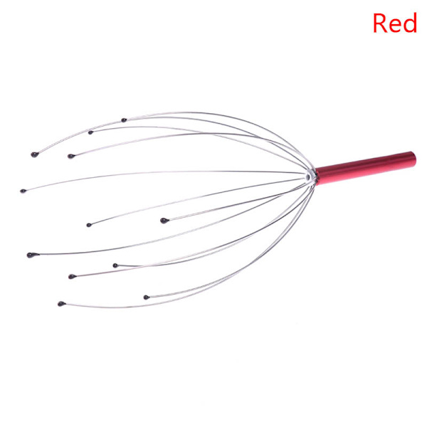 Hode Nakke Hodebunn Massasje Massasje Blekksprut nakke Massasje Utstyr Red