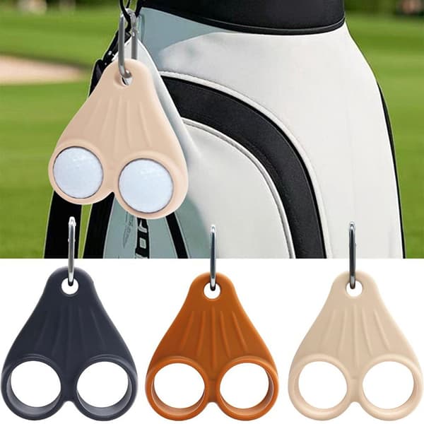 Golfbold Testikelpose Holder Silikone Golfbold Holder Pose F A1