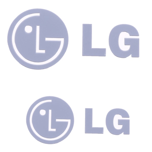 LG Metal Sticker Vaske hine Kjøleskap Monitor Logo Sticker A
