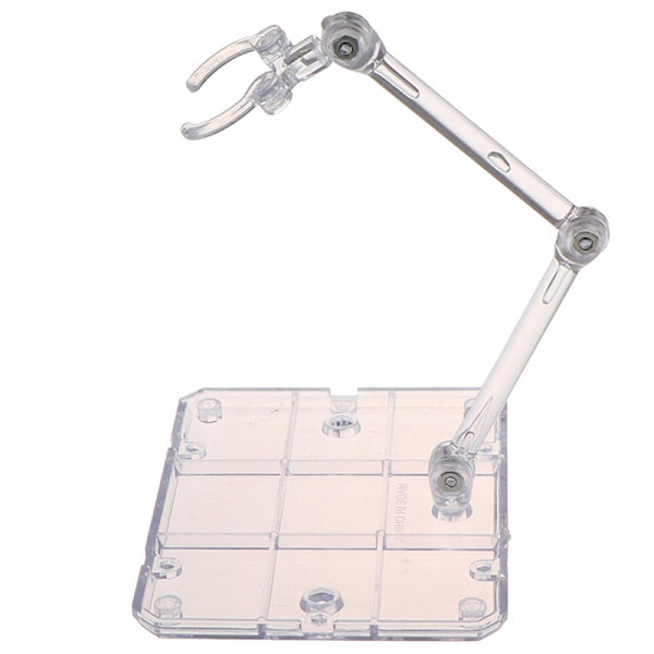 1Set Åtgärd Figur Bas Lämplig skärmstativfäste för HG 1 Transparent
