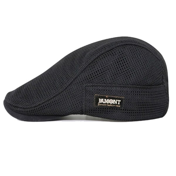 Cabbie Flat Cap Andas Mesh Newsboy Basker Ivy Cap Dark blue
