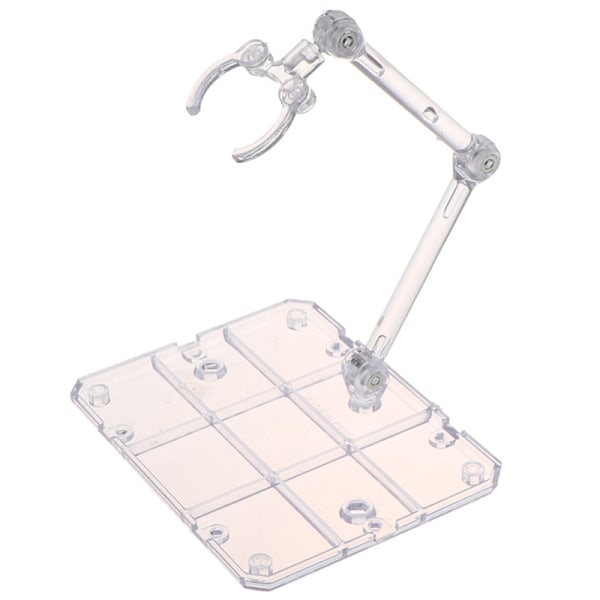 1Set Åtgärd Figur Bas Lämplig skärmstativfäste för HG 1 Transparent