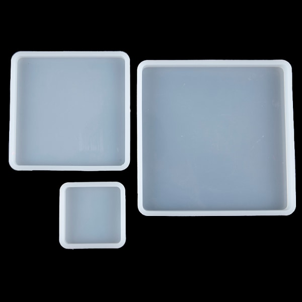 Fyrkantiga silikongjutningsepoxiformar för DIY- molds A1&A2&A3