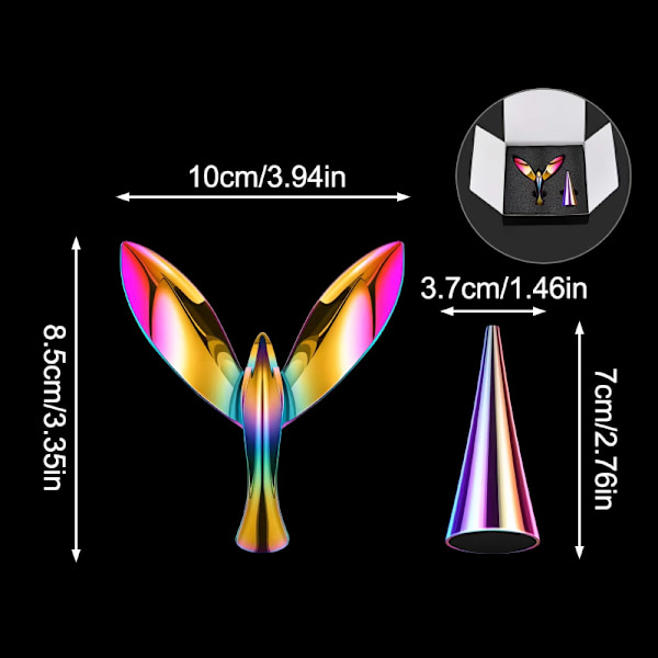 Tasapainolintu-patsas pullonavaaja A