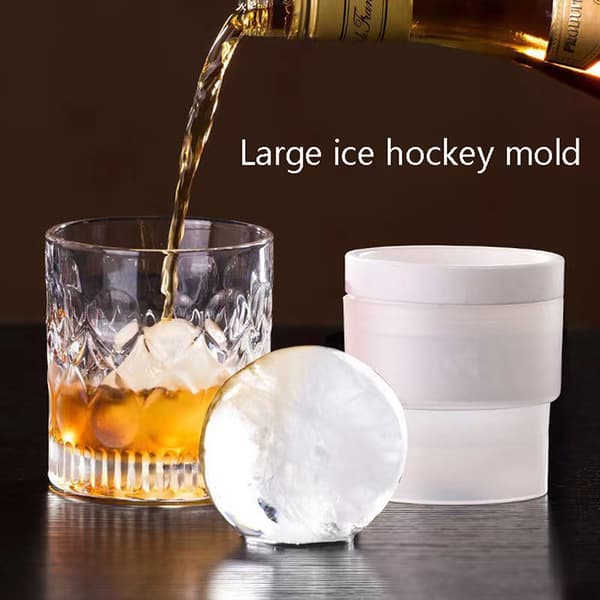 Sphere Ice Cube Form Långsamt smältande DIY Ice Ball Rund Jelly Maki Blue