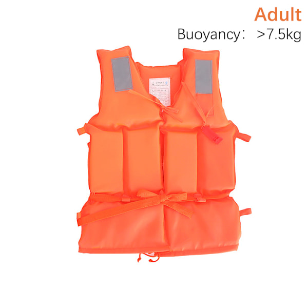 Ny Orange Vuxen Barn Foam Flotation Simning Flytväst Ve A