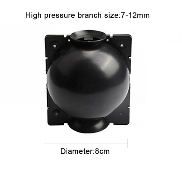 Rooting High Pressure Propagation Ball High Pressure Box Garde Black M-3pcs