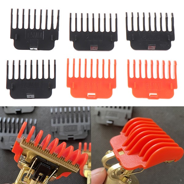 1 set T9 hårklippningsskydd Hårtrimmerguider 1.5/ 2/ 3 ONE SIZE