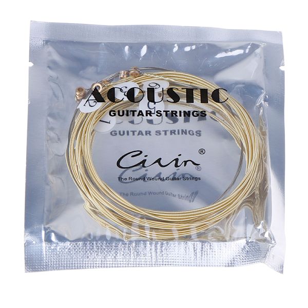 1 Set 6 kpl Practice Nickel Plated Steel Guitar String For Acou