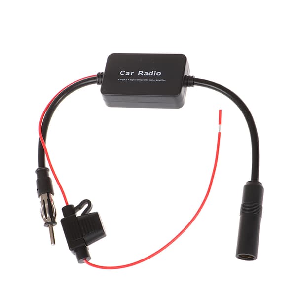 Bilstereo FM&AM Radiosignalantenn Antennsignalförstärkare