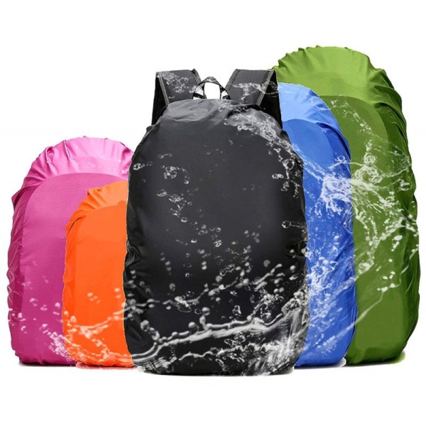 Varmt regnslag til rygsæk 35L 45L 55L Vandtæt taske Camo Tac Pink 45L