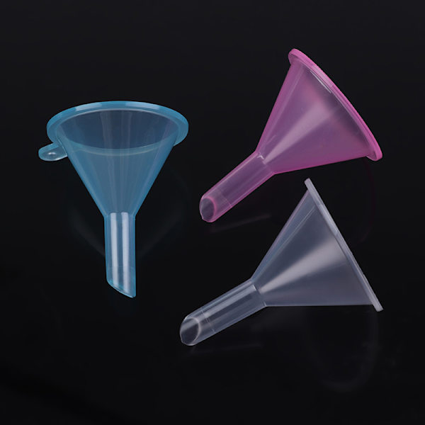 20 kpl/erä Muoviset pienet suppilot Nestetäyttö Tyhjä Pullo Pak Transparent 40 pcs