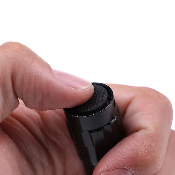 Mini vanntett LED lommelykt superlys batteri one size