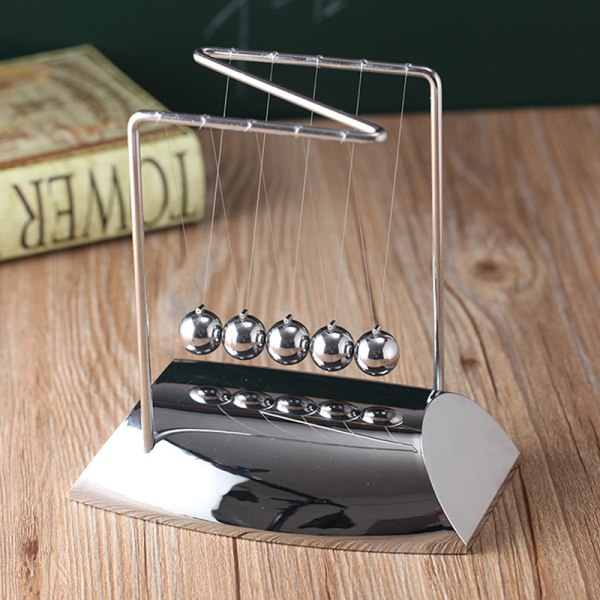 Z Newton Cradle Pendel Ball Physics Science Pendel Stål Ba one size