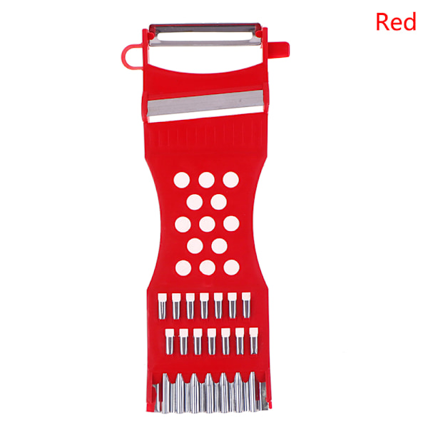 Multifunktionsköksprylar Grönsaksfrukt er Parer Julienne Red