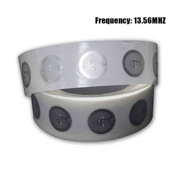 13,56mhz UID-bytbar S50 1K NFC-klistermärke Wet Inlay NFC-tag Se 100PCS