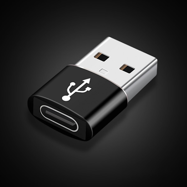 1 kpl USB C 3.1 Type C naaras USB 3.0 Type A Urosportti Conve Black