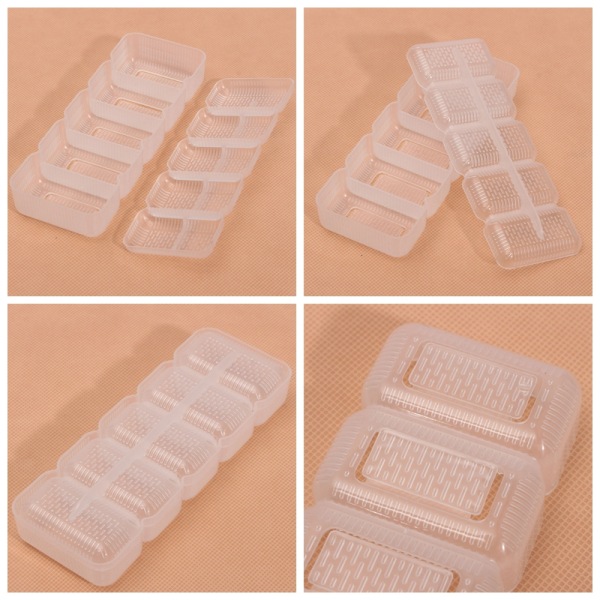 Japan Nigiri Sushi Form Rice Ball 5 Rolls Maker Non Stick Press 2 pcs