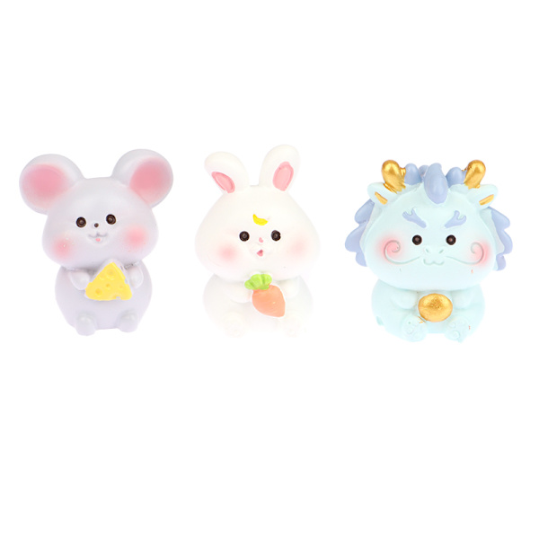 Sarjakuva Zodiac Color Doll Crafts Avaimenperä Käsilaukku Riipus Lahja Monkey