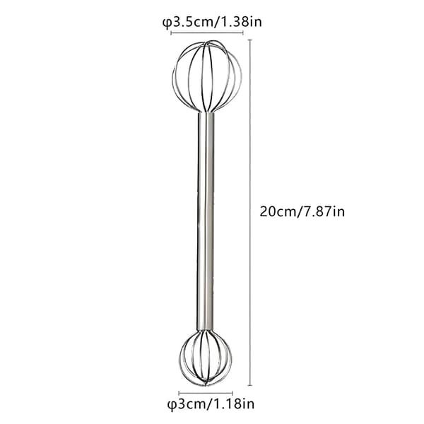Multifunktionel Bagepisker Mini Æggepisker Solid Smørblødgører 1pc
