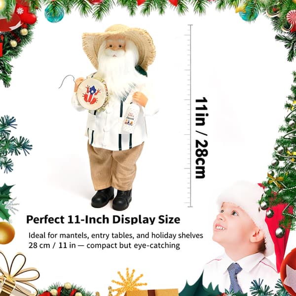 Santa Claus-figur i puertoricansk stil A