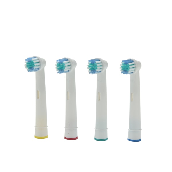 Nye 4 stk EB17-4 elektriske tandbørstehoveder erstatning til Braun