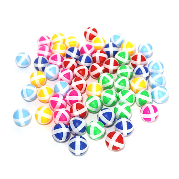 6kpl Kids Sucker Sticky Ball Lelu Montessori ammuntataulu 6pcs