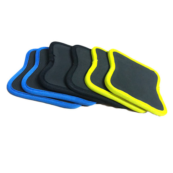 1 Par Gummi Grip Pads För Tyngdlyftning Gym Workout Handskar El blue
