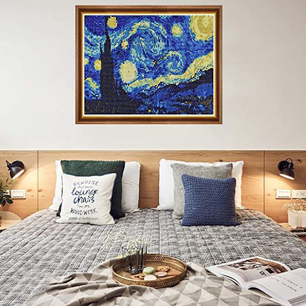 Full Drill 5D Diamond Painting Starry Night Diamond Painting for