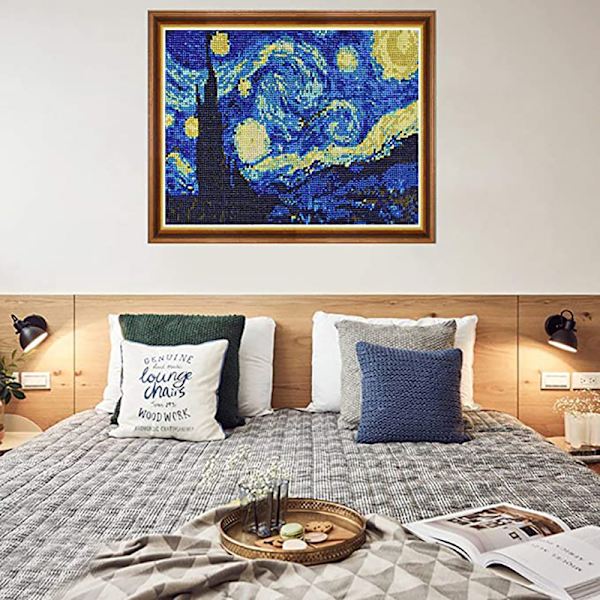 Full Drill 5D Diamond Painting Starry Night Diamond Painting for one size