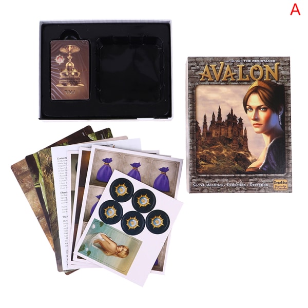 The Resistance Avalon Brætspil Fest Familie Game Boards Kort as the pciture A