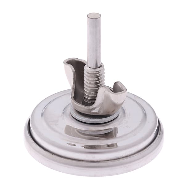 Rostfritt stål BBQ Smoker Pit Grill Bimetall termometer Tem One Size